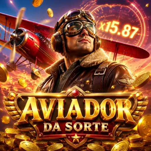 Card do Aviator com o aviãozinho e a curva de multiplicador
