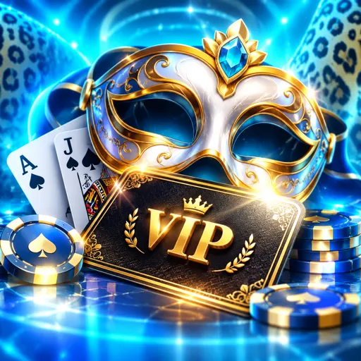 Mesa VIP de blackjack ao vivo com cartas distribuídas e fichas empilhadas