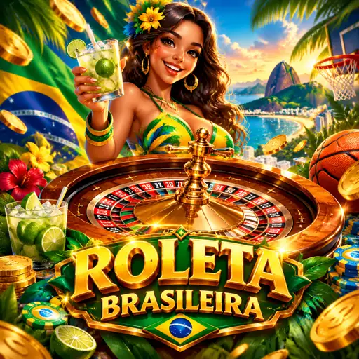 Dealer brasileiro profissional sorridente em frente à mesa de roleta