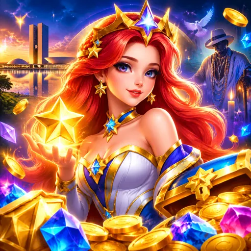 Thumbnail do slot Starlight Princess com tema anime e cores pastel
