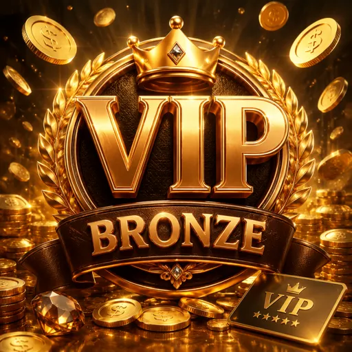 Emblema do nível Bronze do programa VIP
